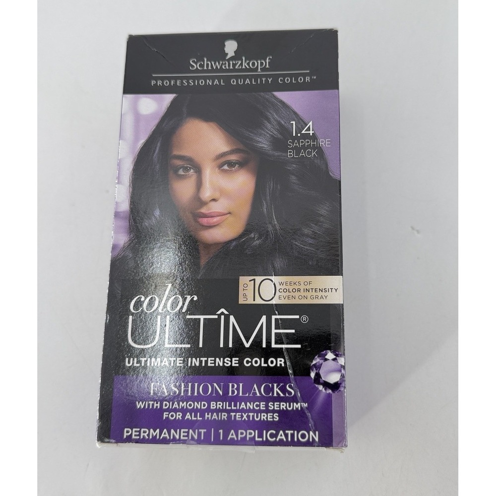 Schwarzkopf Color Ultime 1.4 Sapphire Black Hair Color
